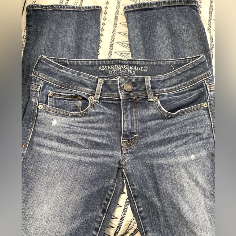 American Eagle Outfitters Women's Dark Wash Skinny Jeans
